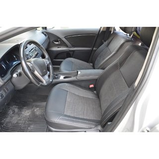 Авточехлы (Эко-кожа, Замена Алькантары) Toyota Avensis 2009-2018 гг. фото 1