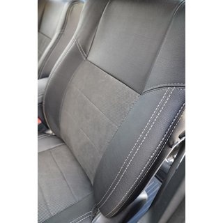 Авточехлы (Эко-кожа, Замена Алькантары) Toyota Avensis 2009-2018 гг. фото 2