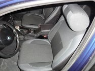 BMW 5 серия E39 1996-2003 гг. Авточехлы (Эко-кожа↗Ткань, Premium) фото 4