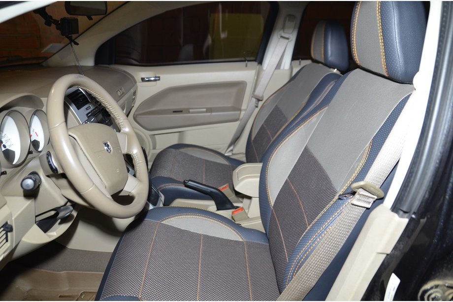 Dodge Caliber 2006-2011 гг. Авточехлы SoyuzAuto Premium Image