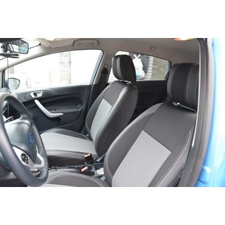 Новинка! Авточехлы из экокожи (2013↗) Brothers Premium Ford Fiesta 2008-2017 гг. фото 1