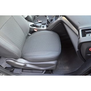 Авточехлы (Ткань↗Эко-кожа, Premium) Ford Kuga/Escape 2013-2019 гг. фото 4