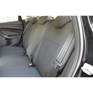 Авточехлы (Ткань↗Эко-кожа, Premium) Ford Kuga/Escape 2013-2019 гг. фото 3