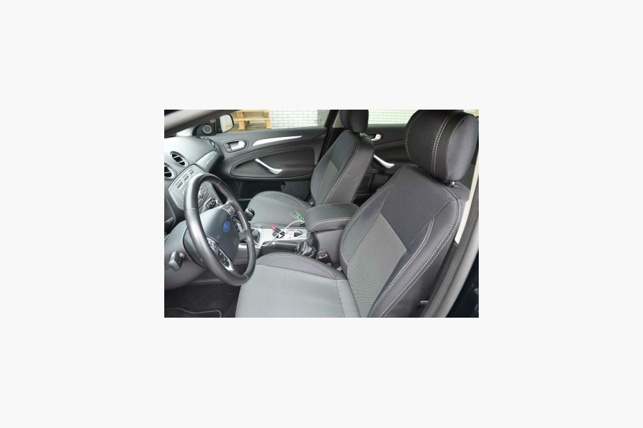 Ford Mondeo 2008-2014 гг. Авточехлы (Эко-кожа↗Ткань, Premium) Image