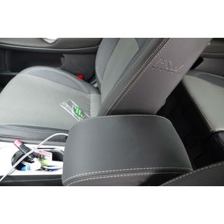 Авточехлы (Эко-кожа↗Ткань, Premium) Ford Mondeo 2008-2014 гг. фото 3