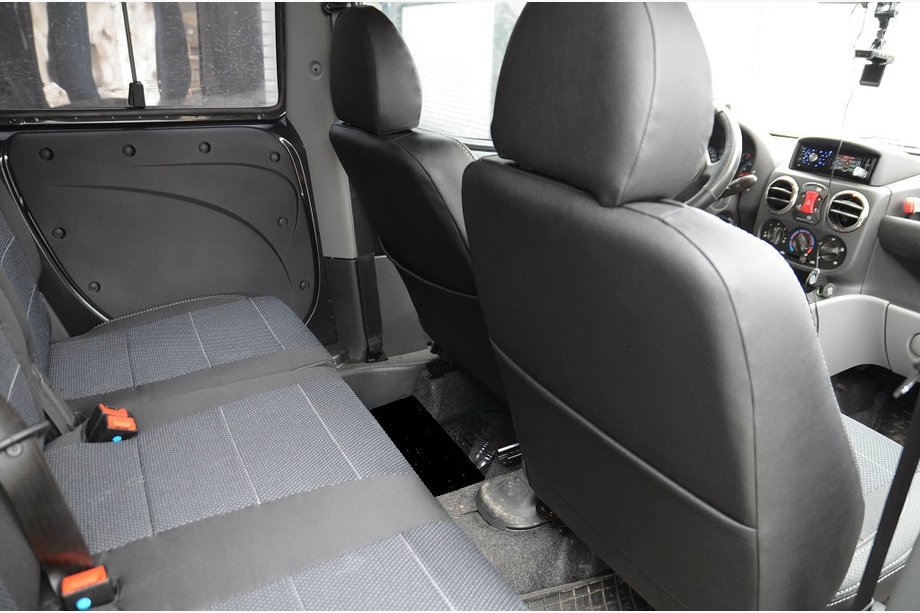 Fiat Doblo I 2001-2005 гг. НОВИНКА !!! Оригинальные чехлы SoyuzAuto Premium (полный комплект) Фото 4