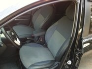 Hyundai Accent 2011-2017 гг. Авточехлы (Эко-кожа↗Ткань, Premium) фото 1