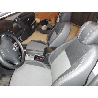 Авточехлы из экокожи Brothers Premium Hyundai Elantra (HD) 2006-2011 гг. фото 1