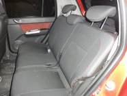 Hyundai Getz 2002- гг. Авточехлы (Эко-кожа+Ткань) фото 3