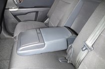 Hyundai Santa Fe 2 2006-2012 гг. Авточехлы (Эко-кожа↗Ткань, Premium) фото 5