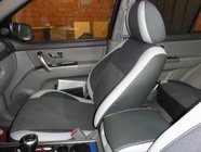 Kia Sorento I BL 2002-2009 гг. Новинка! Модельные авточехлы из экокожи Brothers Premium фото 2