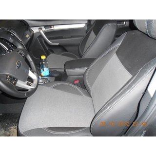 Новинка! Авточехлы из экокожи Brothers Premium Kia Sorento II XM 2009-2014 гг. фото 1