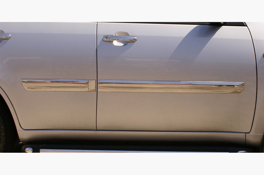 Chery Tiggo 1 2005-2016 гг. Дверной молдинг нержавейка Image