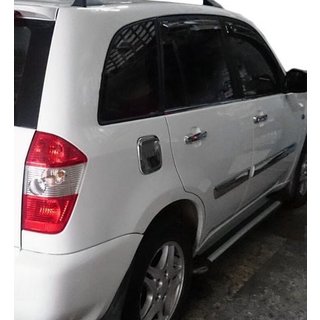 Накладка на бак Нержавейка (Omsa) Chery Tiggo 1 2005-2016 гг. фото 1