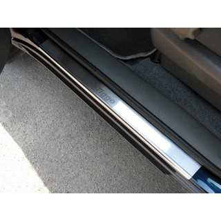 Накладки на пороги Nataniko (4 шт, нержавейка) Chery Tiggo 1 2005-2016 гг.