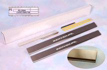 Chery Kimo 2007-2015 гг. Накладки на пороги Natanika Standard (4 шт, нержавейка) фото 1