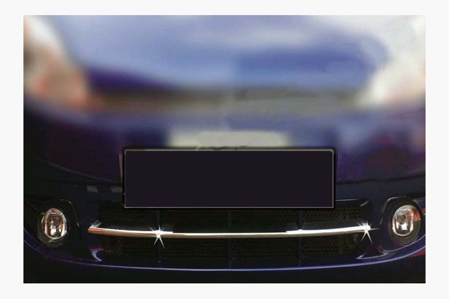 Полоса на нижнюю решетку (1 шт., нержавейка) Image Полоса на нижнюю решетку (1 шт., нержавейка) Image