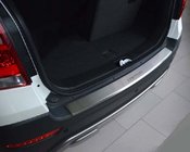 Chevrolet Captiva 2006-2019 гг. Накладка на задний бампер с загибом NataNika (2011+, нержавейка) фото 1