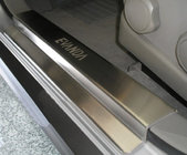 Chevrolet Evanda 2000-2006 гг. Накладки на пороги NataNika Premium (4 шт, нержавейка) фото 1