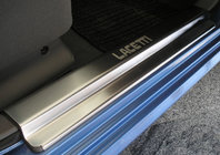 Chevrolet Lacetti 2003-2024 гг. Накладки на пороги Natanko (нержавейка) фото 1