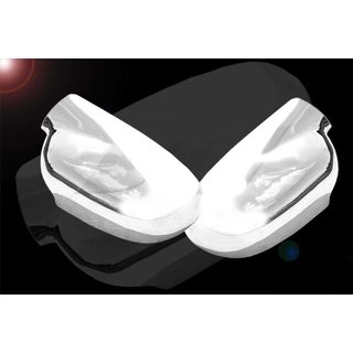 Накладки на зеркала (2 шт, пластик) Chevrolet Aveo T200 2002-2008 гг.