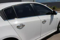 Chevrolet Cruze 2009–2015 гг. Молдинги Окон Нержавейка фото 1