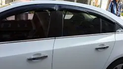 Chevrolet Cruze 2009–2015 гг. Молдинги Окон Нержавейка фото 4