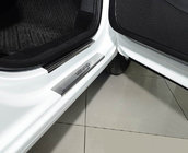 Citroen Berlingo 2008-2018 гг. Накладки на пороги Natanko (нержавейка) фото 1