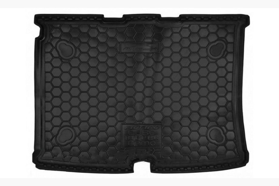 Citroen Nemo 2007-2017 гг. Коврик багажника резиновый Image