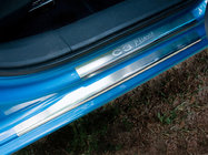 Citroen C-3 Picasso 2010-2017 гг. Накладки на пороги Natanika Premium (8 шт, нержавейка) фото 1