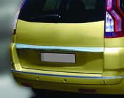 Citroen C-4 Picasso 2006-2013 гг. Хромированная накладка над номером (нержавейка) фото 1
