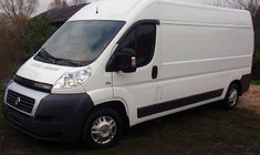 Fiat Ducato 2006-2025 гг. Дефлектор капота 2006-2014 VIP фото 1