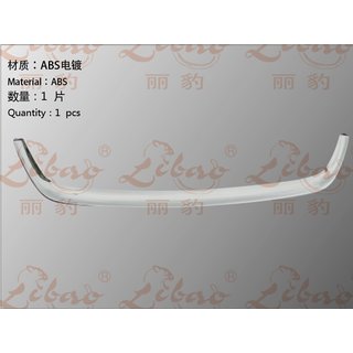 Хромированная накладка на решетку (пластик) Ford Focus II 2008-2011 гг. фото 1