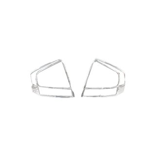 Хромированные накладки на задние фонари (2 шт., пластик) Kia Cerato 1 2004-2009 гг.