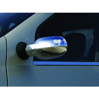 Renault Logan Хромированные накладки на зеркала