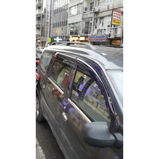 Ветровики (2 шт, Perflex Sport, Уценка) Dacia Logan MCV 2004-2014 гг. фото 4