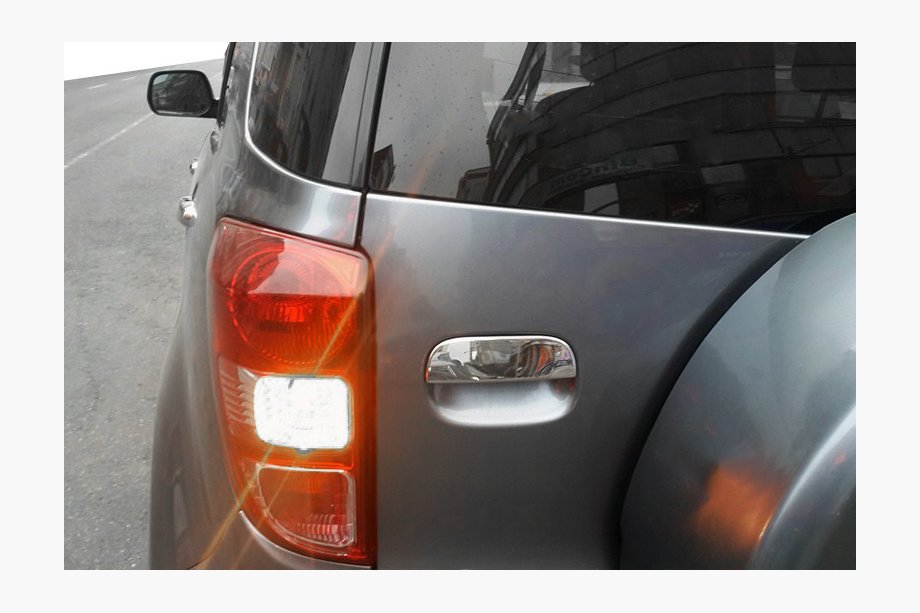 Daihatsu Terios 2006-2017 гг. Хромированная накладка на ручку багажника (нерж. сталь) Image