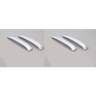 Хромированные Накладки на Ручки (4 шт, Пластик) Toyota Land Cruiser 100 1998-2007 гг. фото 1