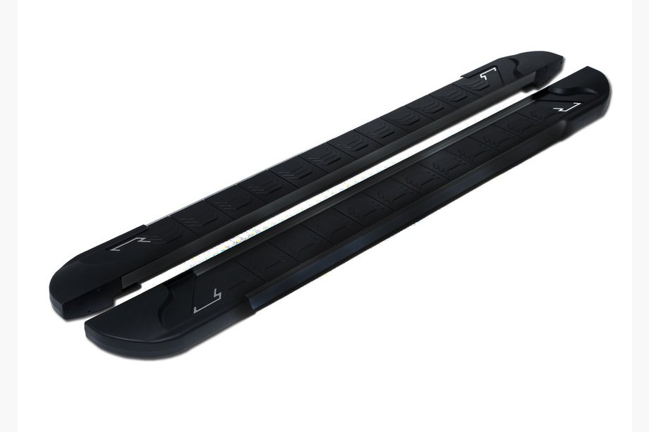 Volkswagen Touareg Боковые пороги RedLine Black Image