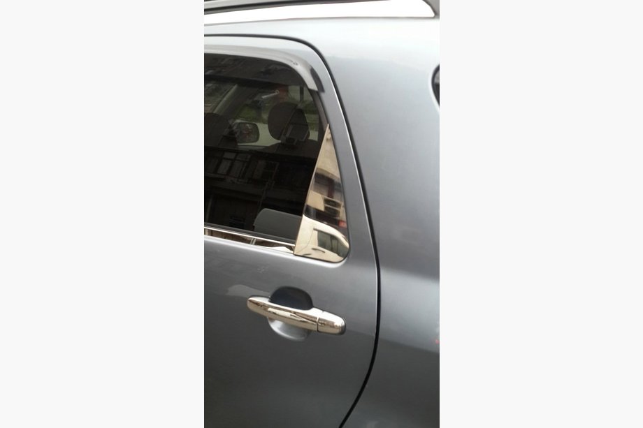 Daihatsu Terios 2006-2017 гг. Хромированные Накладки на Ручки Дверей (4 шт, Нержавейка) Carmos - Турецкая Нержавеющая Сталь Фото 3