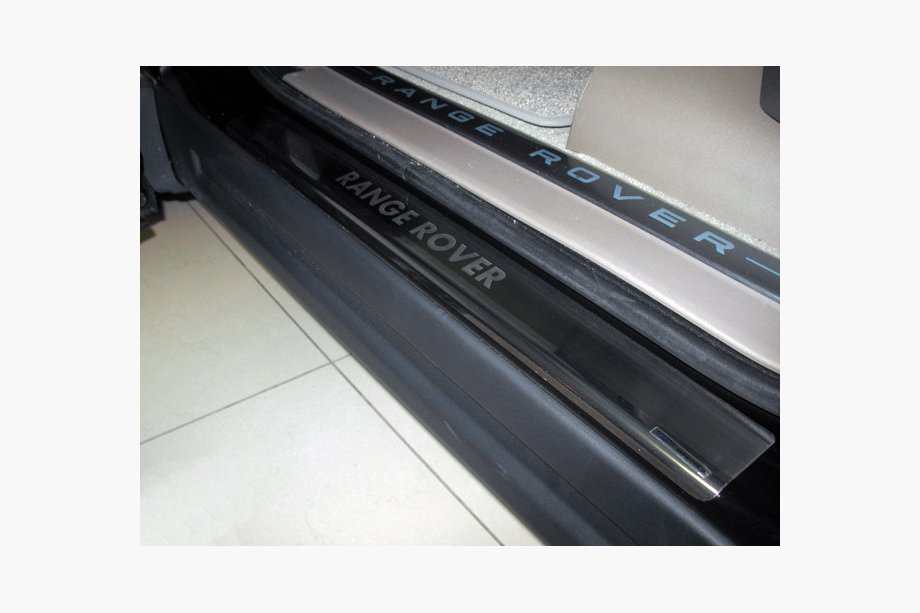 Range Rover Sport 2005-2013 гг. Накладки на пороги Natanika Premium (4 шт, нержавейка) Image