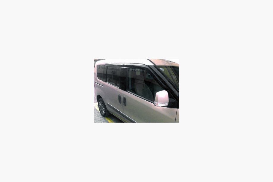 Fiat Doblo II 2010-2022 гг. Ветровики DD-Mugen 2 штуки Фото 2