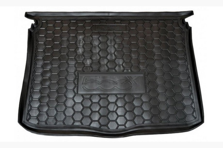 Fiat 500X 2014-2024 гг. Коврик багажника резиновый Image