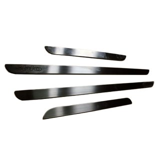 Накладки на Пороги (4 шт., Нержавейка) Fiat Stilo 2001-2007 гг.