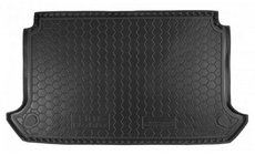 Fiat Doblo I 2001-2005 гг. Коврик багажника с сеткой короткая база 5 мест (Autogumm, резина) фото 1