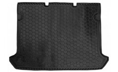 Fiat Doblo I 2001-2005 гг. Коврик багажника без сетки короткая база 5 мест (Autogumm, резина) фото 1