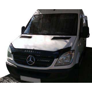 Дефлектор капота 2006-2012 (VIP) Mercedes Sprinter W906 2006-2018 гг. фото 2