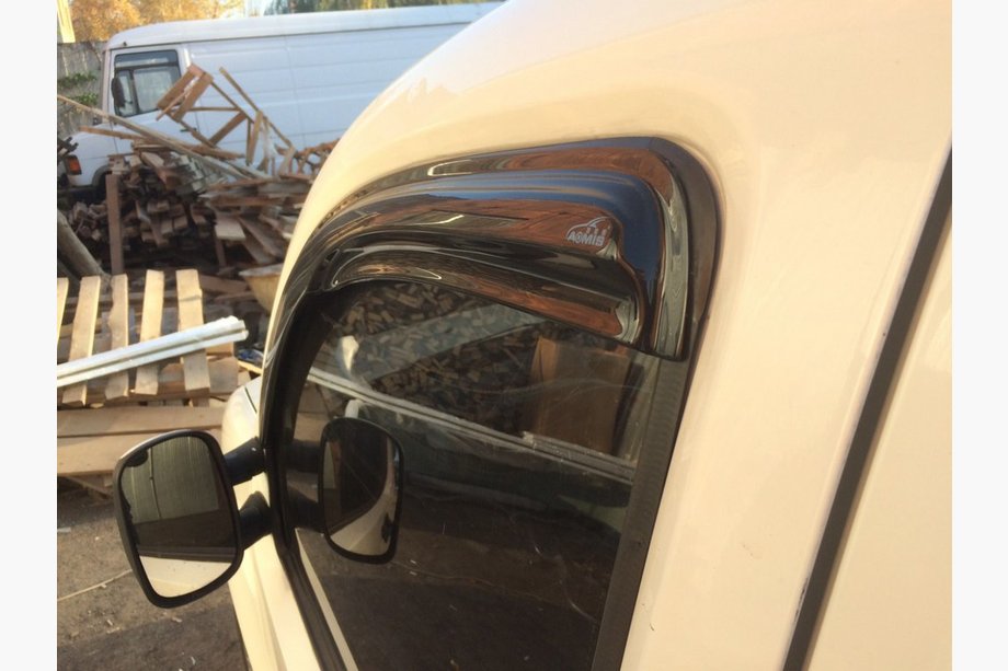 Fiat Doblo I 2005-2010 гг. Ветровики на окна (2 шт, Aomis) Фото 2