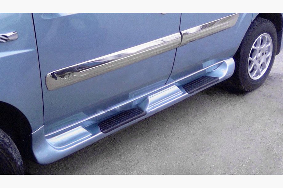 Opel Combo 2012-2018 гг. Боковые Пороги Sorento Тип (под Покраску) Image