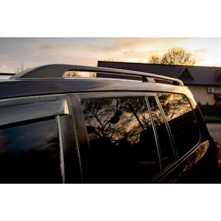 Toyota LC200 Оригинальные рейлинги Premium Black